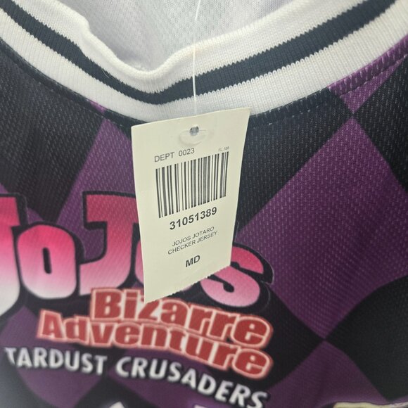 Jojo's Bizarre Adventure Stardust Crusader Sleevelss Basketball Jersey Medium - Picture 10 of 11